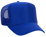 Custom Foam Front 5 Panel High Crown Mesh Back Trucker Hat (Sublimation)