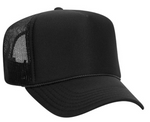 Custom Foam Front 5 Panel High Crown Mesh Back Trucker Hat (Direct-To-Film)
