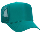 Custom Foam Front 5 Panel High Crown Mesh Back Trucker Hat (Sublimation)