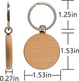 Wood Keychain