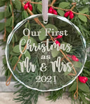 Custom Crystal Ornament