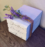 Custom Book Stack Blocks