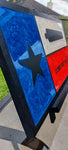 Texas Come and Take It Wood Flag