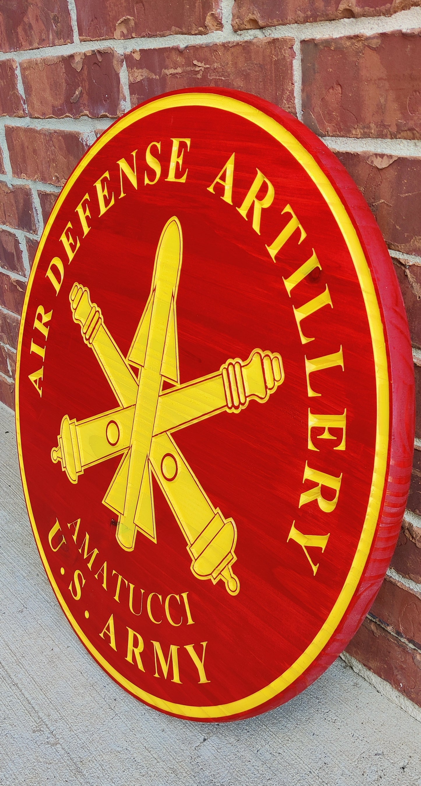 Personalized US Army Air Defense Artillery