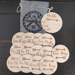 Baby Birth Announcement Discs