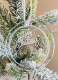 Custom Crystal Ornament